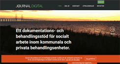 Desktop Screenshot of journaldigital.se